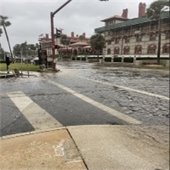 Cordova and King St at High Tide