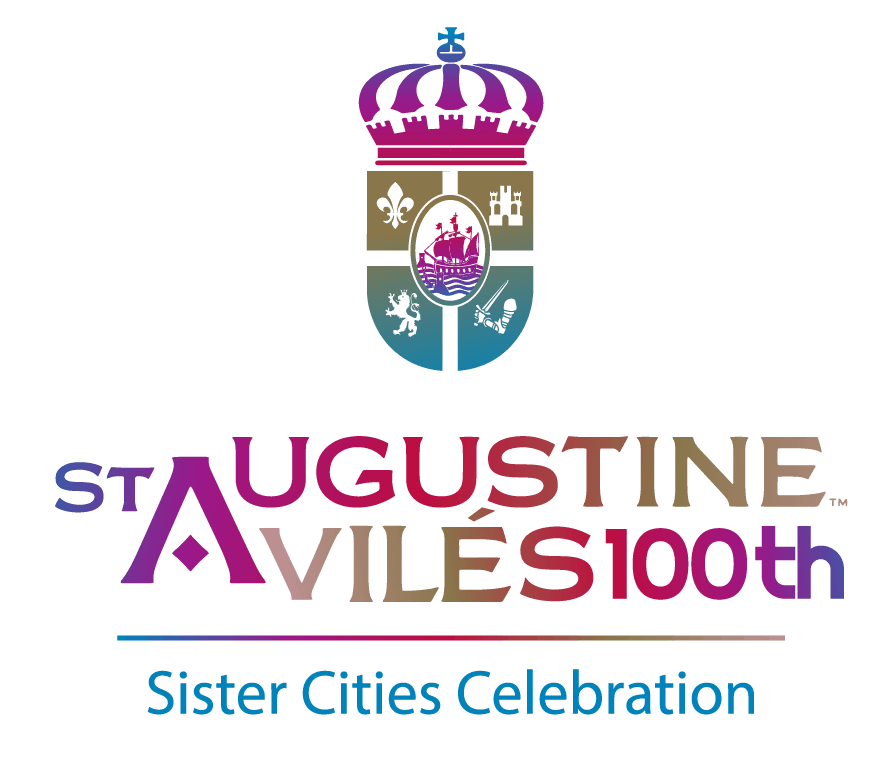 logo for 100th anniversary with Aviles, Spain